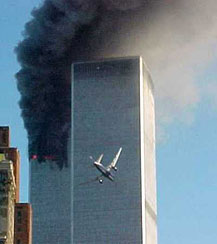 Plane hits WTC