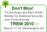 Technology and Rare Earth Metals for National Security and Clean Energy