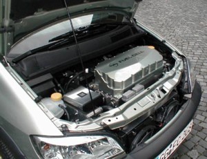 GM Opel Zafira's fuel cell power system